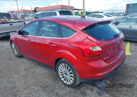 2012 Ford Focus Titanium from USA, damaged, VIN 1FAHP3N21CL414567